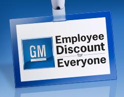 GM Rolls Out Employee Discount Promotion | SiriusBuzz